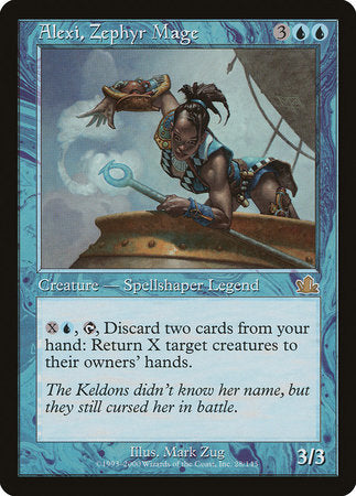 Alexi, Zephyr Mage [Prophecy] | Good Games Cannington