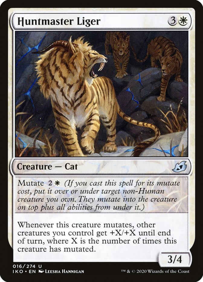 Huntmaster Liger [Ikoria: Lair of Behemoths] | Good Games Cannington