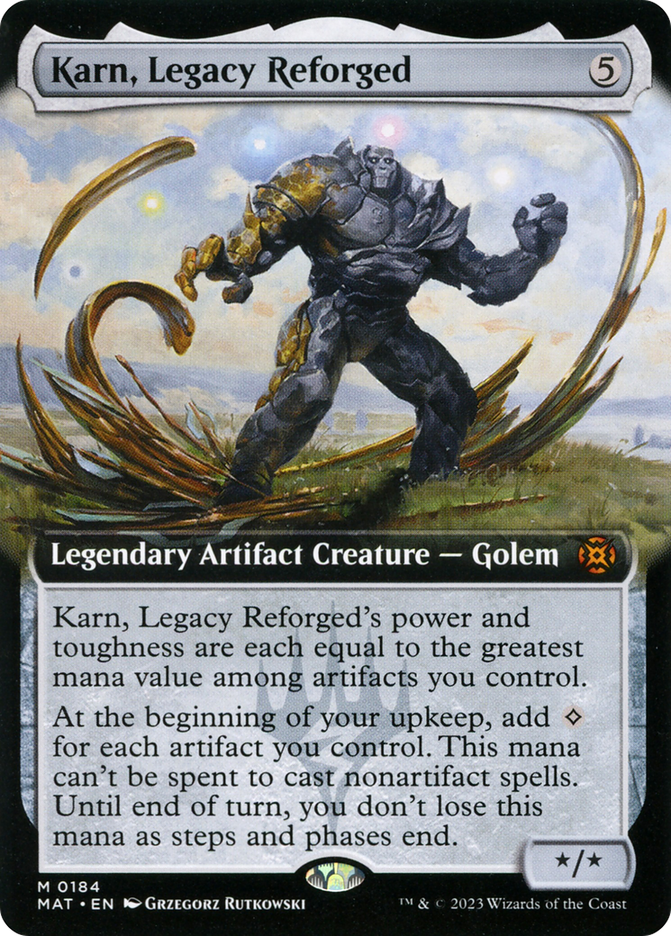 Karn, Legacy Reforged (Extended Art) [March of the Machine: The Aftermath] | Good Games Cannington