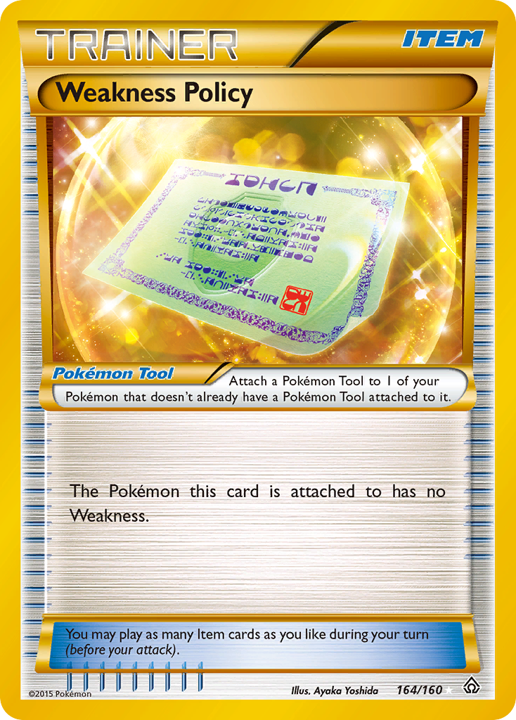 Weakness Policy (164/160) [XY: Primal Clash] | Good Games Cannington