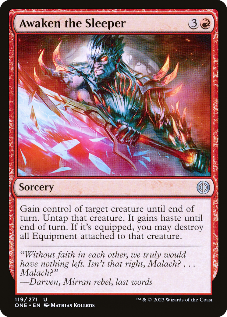 Awaken the Sleeper [Phyrexia: All Will Be One] | Good Games Cannington