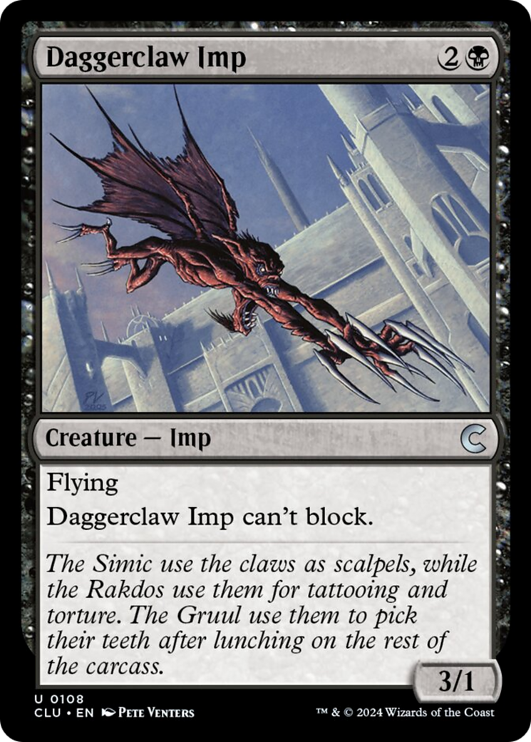 Daggerclaw Imp [Ravnica: Clue Edition] | Good Games Cannington