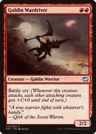 Goblin Wardriver [Duel Decks: Merfolk vs. Goblins] | Good Games Cannington