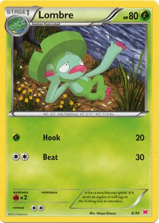 Lombre (6/30) [XY: Trainer Kit 2 - Latias] | Good Games Cannington