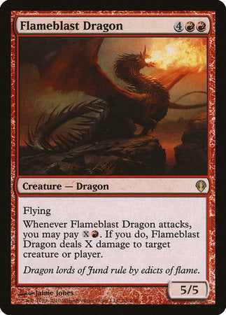 Flameblast Dragon [Archenemy] | Good Games Cannington