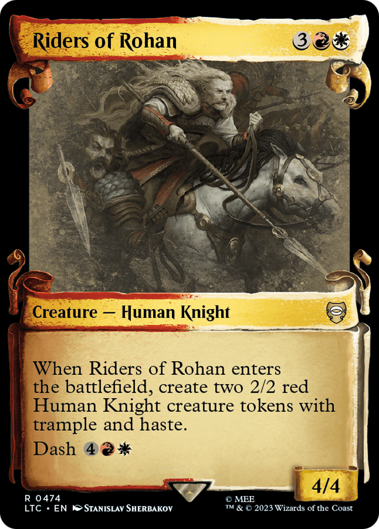 Riders of Rohan [The Lord of the Rings: Tales of Middle-Earth Commander Showcase Scrolls] | Good Games Cannington
