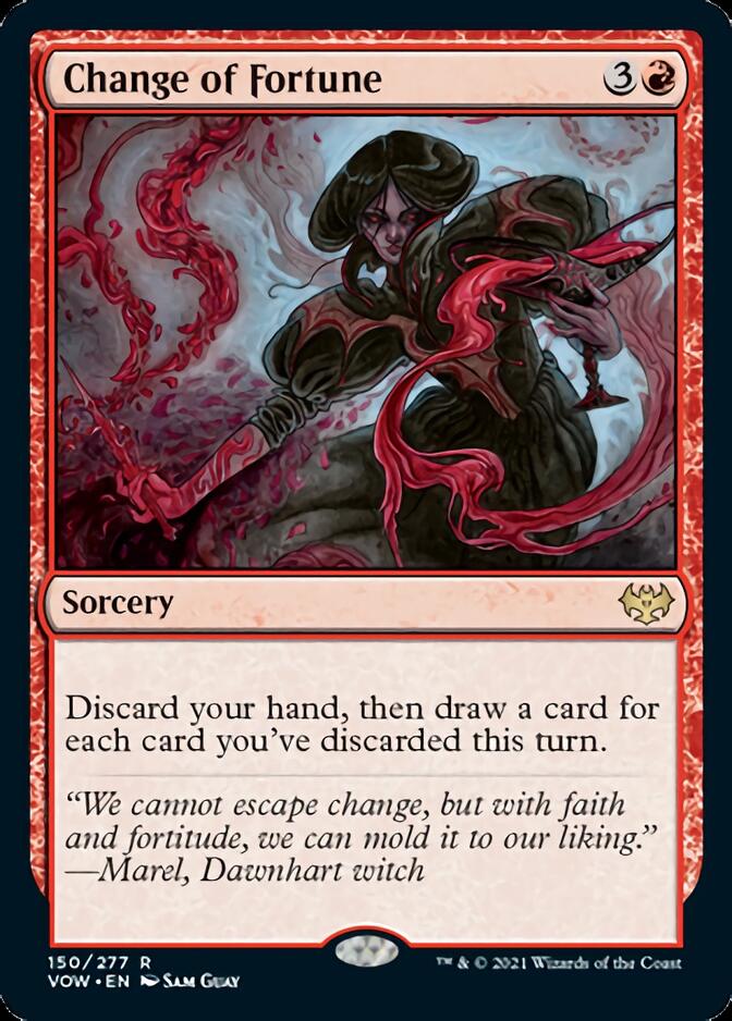 Change of Fortune [Innistrad: Crimson Vow] | Good Games Cannington