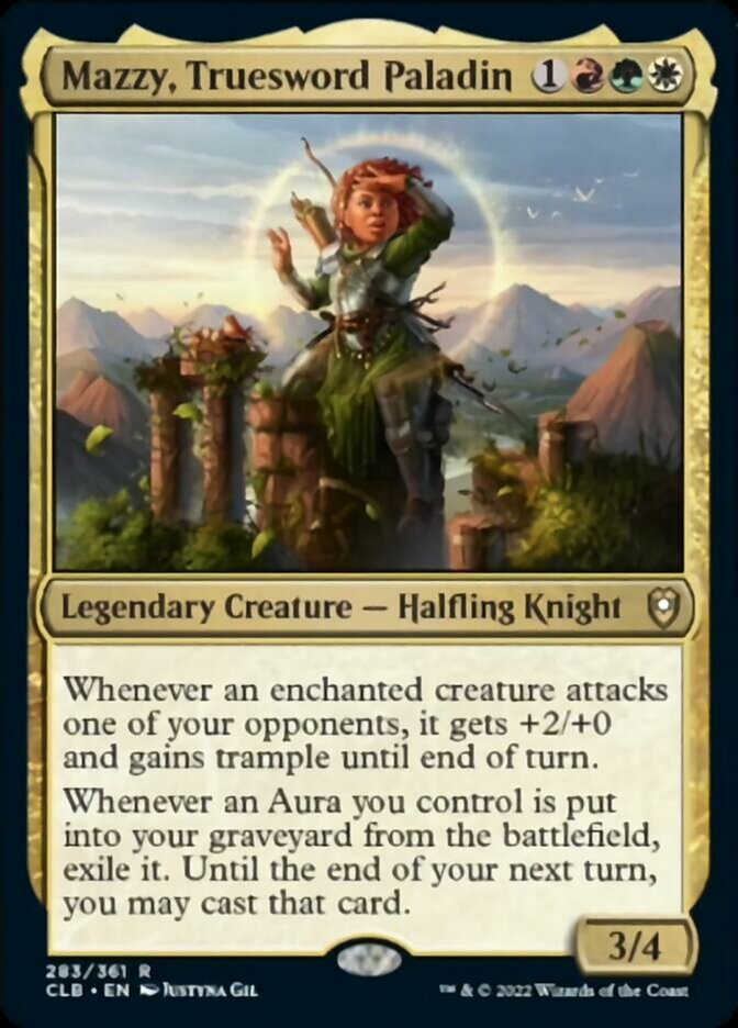 Mazzy, Truesword Paladin [Commander Legends: Battle for Baldur's Gate] | Good Games Cannington