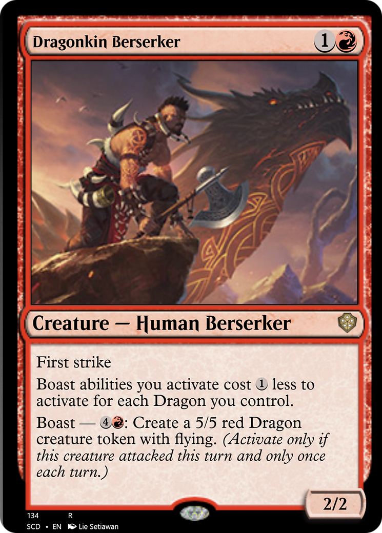 Dragonkin Berserker [Starter Commander Decks] | Good Games Cannington