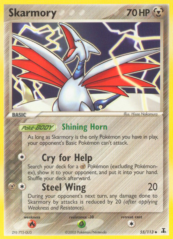 Skarmory (55/113) [EX: Delta Species] | Good Games Cannington