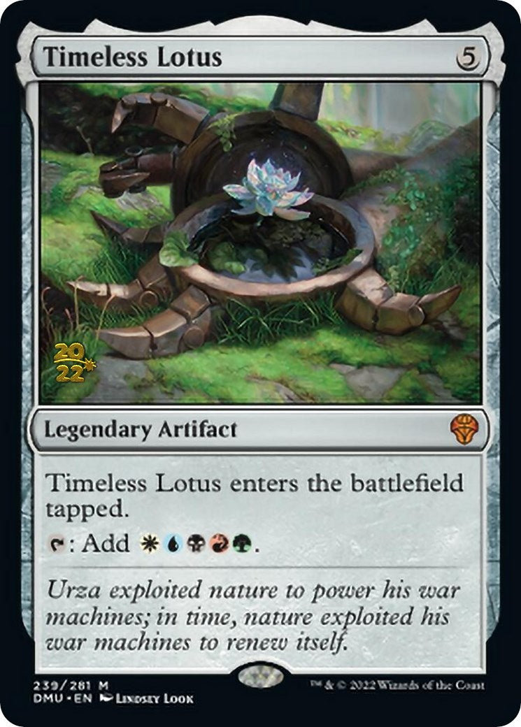 Timeless Lotus [Dominaria United Prerelease Promos] | Good Games Cannington