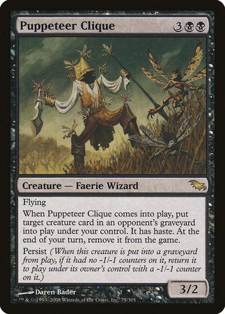 Puppeteer Clique [Shadowmoor] | Good Games Cannington