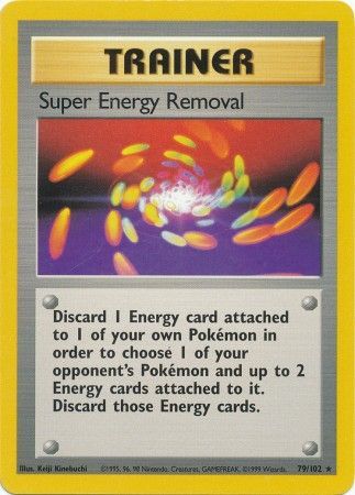 Super Energy Removal (79/102) [Base Set Unlimited] | Good Games Cannington