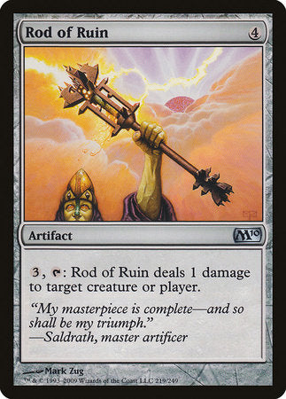 Rod of Ruin [Magic 2010] | Good Games Cannington