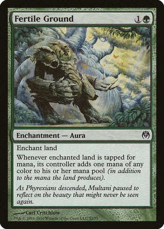 Fertile Ground [Duel Decks: Phyrexia vs. the Coalition] | Good Games Cannington