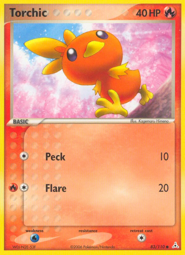 Torchic (83/110) [EX: Holon Phantoms] | Good Games Cannington