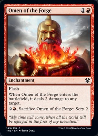 Omen of the Forge [Theros Beyond Death] | Good Games Cannington
