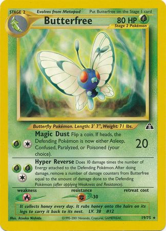 Butterfree (19/75) [Neo Discovery Unlimited] | Good Games Cannington
