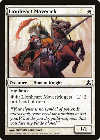 Lionheart Maverick [Guildpact] | Good Games Cannington