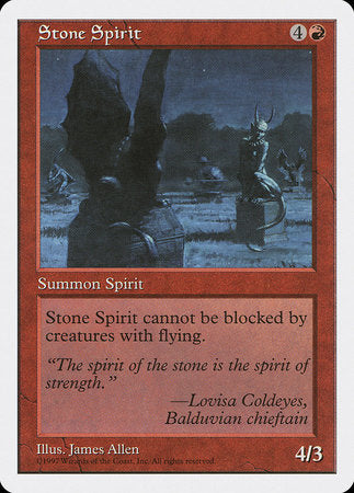 Stone Spirit [Fifth Edition] | Good Games Cannington