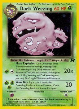 Dark Weezing (14/82) [Team Rocket Unlimited] | Good Games Cannington