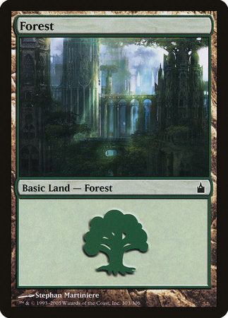 Forest (303) [Ravnica: City of Guilds] | Good Games Cannington