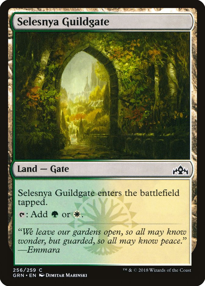 Selesnya Guildgate (256/259) [Guilds of Ravnica] | Good Games Cannington