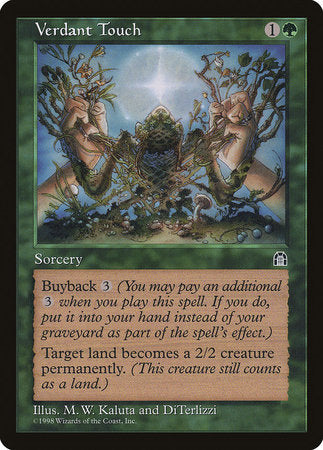 Verdant Touch [Stronghold] | Good Games Cannington