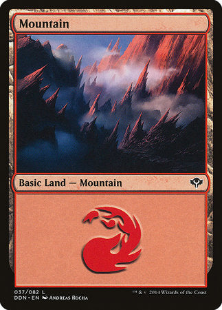 Mountain (37) [Duel Decks: Speed vs. Cunning] | Good Games Cannington