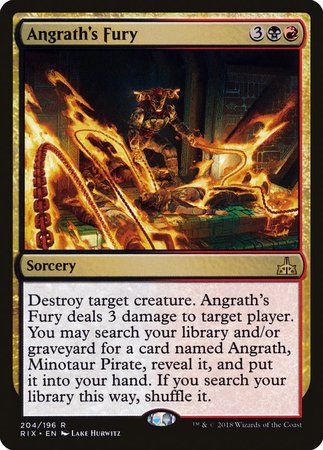Angrath's Fury [Rivals of Ixalan] | Good Games Cannington