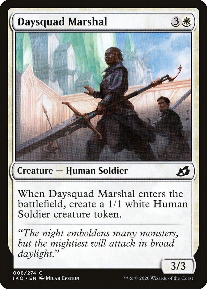 Daysquad Marshal [Ikoria: Lair of Behemoths] | Good Games Cannington