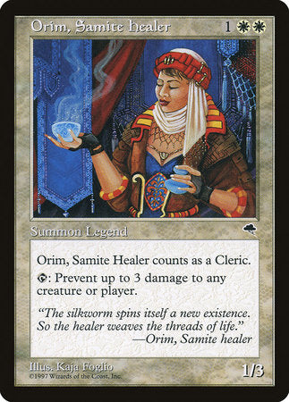 Orim, Samite Healer [Tempest] | Good Games Cannington