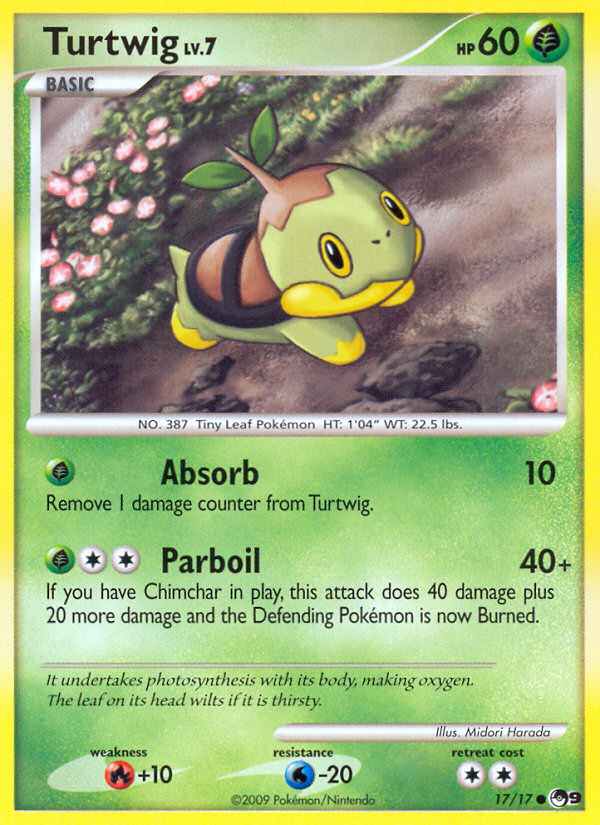 Turtwig (17/17) [POP Series 9] | Good Games Cannington