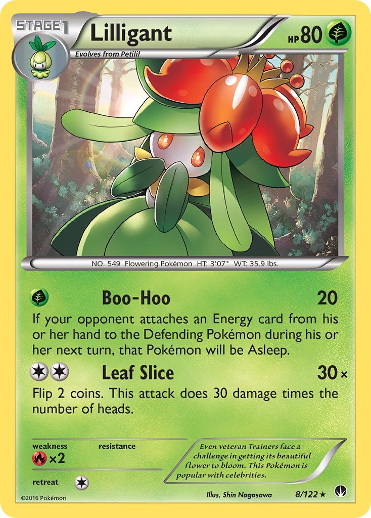 Lilligant (8/122) [XY: BREAKpoint] | Good Games Cannington
