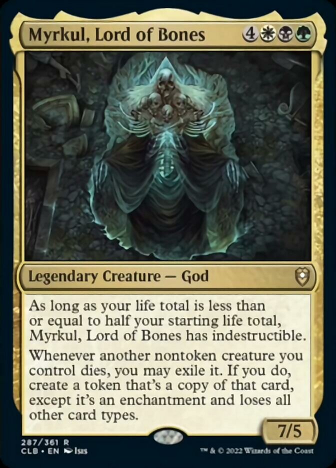 Myrkul, Lord of Bones [Commander Legends: Battle for Baldur's Gate] | Good Games Cannington