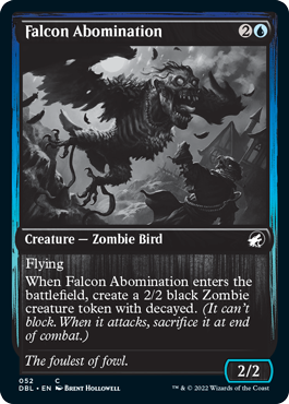 Falcon Abomination [Innistrad: Double Feature] | Good Games Cannington