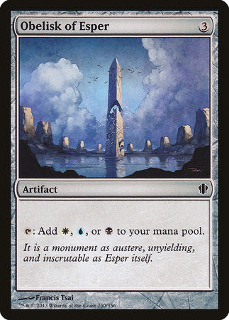 Obelisk of Esper [Commander 2013] | Good Games Cannington