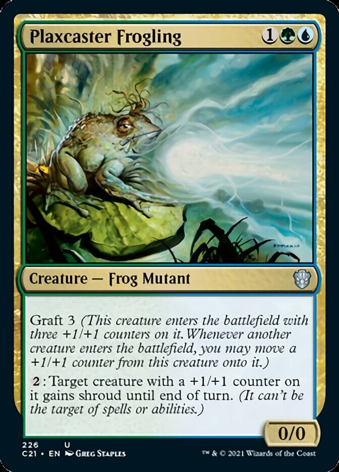 Plaxcaster Frogling [Commander 2021] | Good Games Cannington