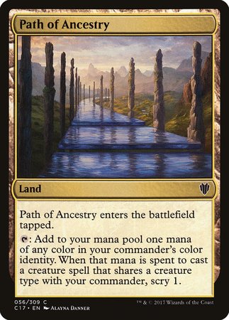 Path of Ancestry [Commander 2017] | Good Games Cannington