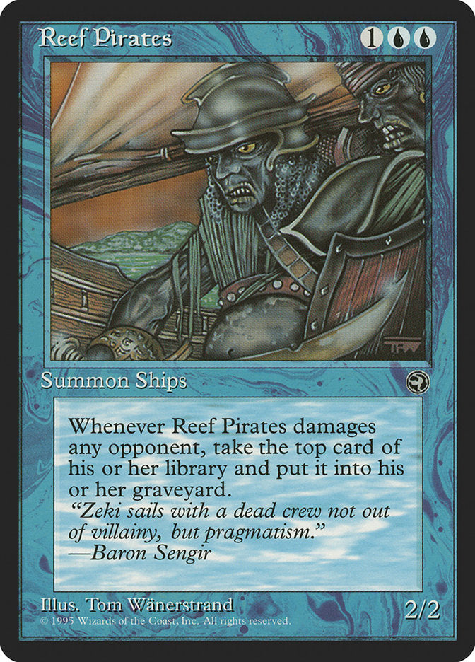 Reef Pirates (Baron Sengir Flavor Text) [Homelands] | Good Games Cannington