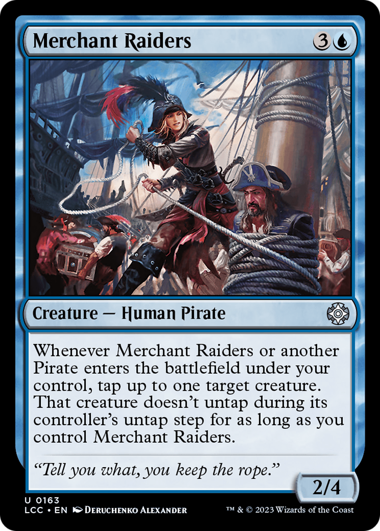 Merchant Raiders [The Lost Caverns of Ixalan Commander] | Good Games Cannington