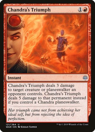 Chandra's Triumph [War of the Spark] | Good Games Cannington