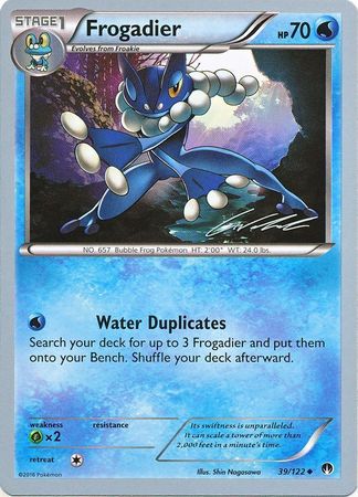 Frogadier (39/122) (Ninja Blitz - Cody Walinski) [World Championships 2016] | Good Games Cannington