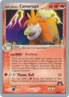 Team Magma's Camerupt (19/95) (Magma Spirit - Tsuguyoshi Yamato) [World Championships 2004] | Good Games Cannington