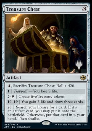 Treasure Chest (Promo Pack) [Dungeons & Dragons: Adventures in the Forgotten Realms Promos] | Good Games Cannington