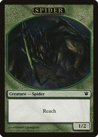 Spider Token [Innistrad Tokens] | Good Games Cannington