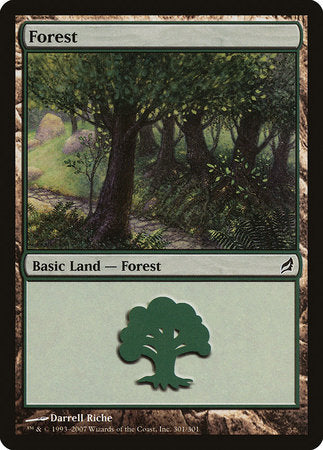 Forest (301) [Lorwyn] | Good Games Cannington