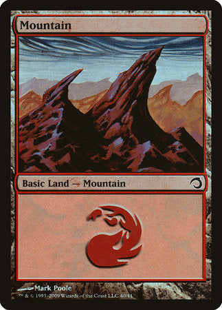 Mountain (40) [Premium Deck Series: Slivers] | Good Games Cannington