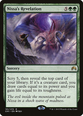 Nissa's Revelation [Magic Origins] | Good Games Cannington