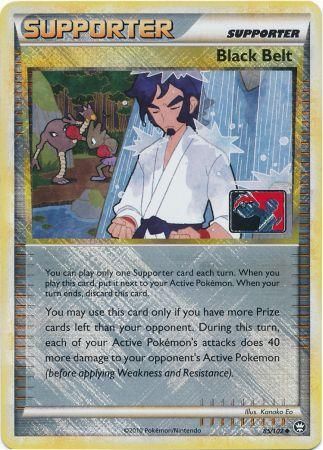 Black Belt (85/102) (League Promo) [HeartGold & SoulSilver: Triumphant] | Good Games Cannington
